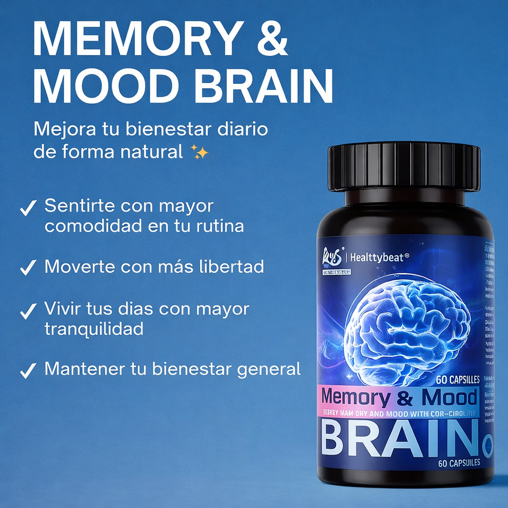BRAIN Memory & Mood-Bienestar del sistema nervioso