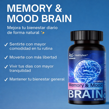BRAIN Memory & Mood-Bienestar del sistema nervioso